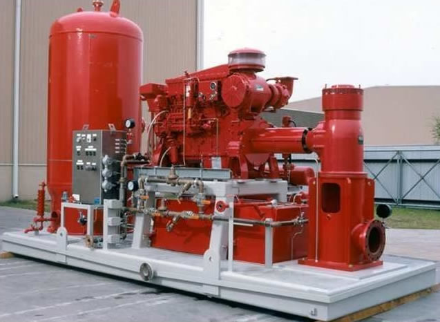 Niger Agadem Oilfield Integrated Diesel Vertical Fire Pump Project Vertical Turbine Pump